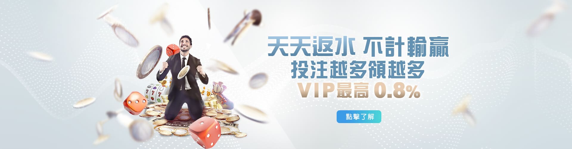 豪賭Online天天返水優惠